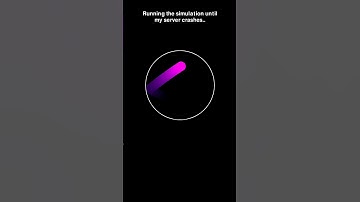 Ball bouncing simulation #adhd #music #code #space #python #physics #simulations #memes #science