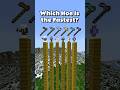 Which Minecraft Hoe is the Fastest?😂
