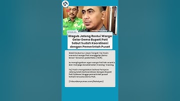 Resmi Dapat Restu! Demo Bupati Pati Sudah Dikoordinasikan dengan Pemerintah Pusat