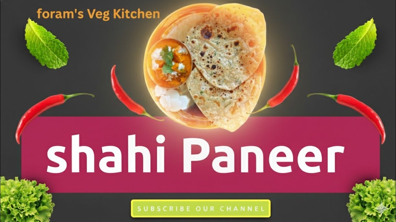 Sahi paneer with masala paratha |