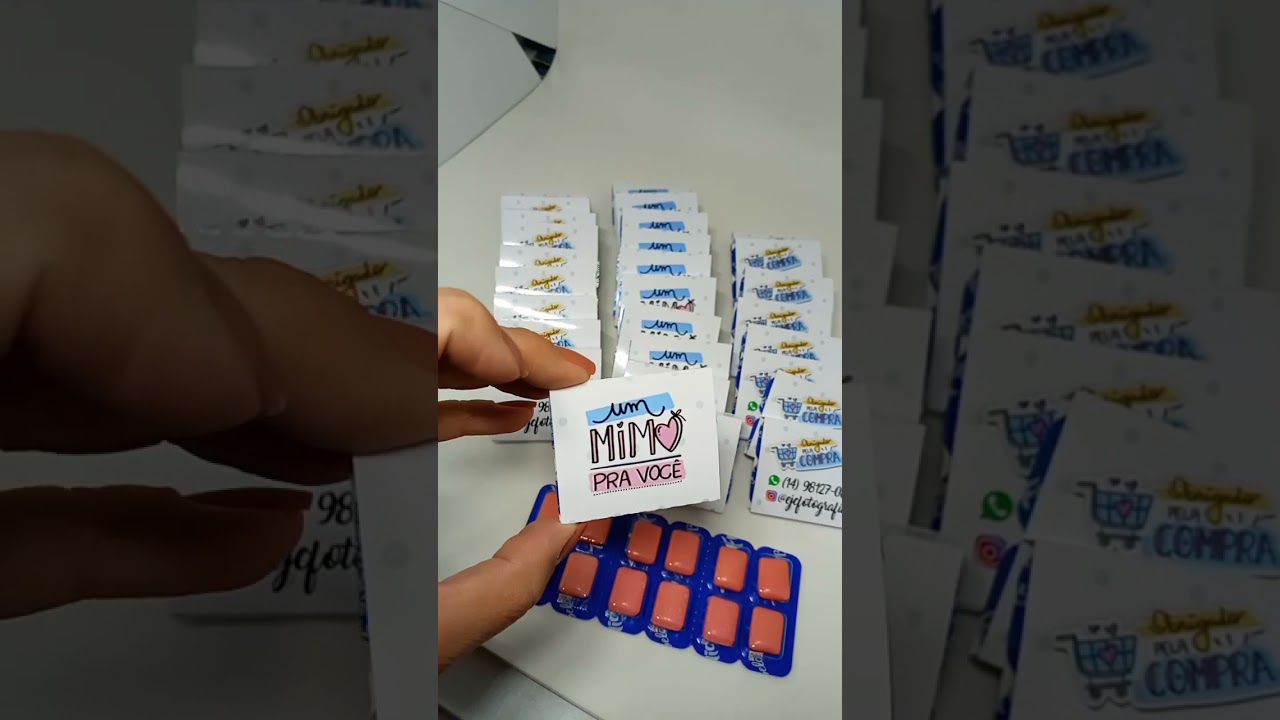 Chicletes personalizados