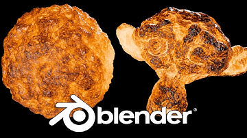 Creating Realistic Lava in Blender...