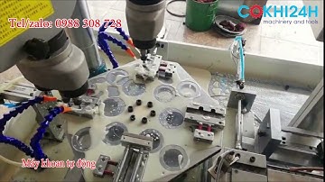 Máy khoan ta rô 2 mũi cùng lúc - tự động cấp phôi(làm theo yêu cầu)