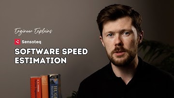 Software Speed Estimation with Sensoteq Analytix | Brand New Feature