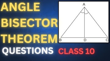 Internal Angle Bisector Theorem – Questions Solved | Class 10 Maths – Triangles