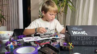 Crunch Labs. Building Mark Rober’s Hack Pack Build Box + 003 Label Maker!