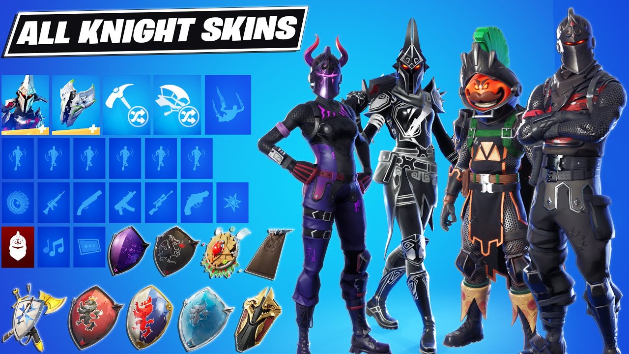 Fortnite Blue Hair Knight Outfit - wide 2