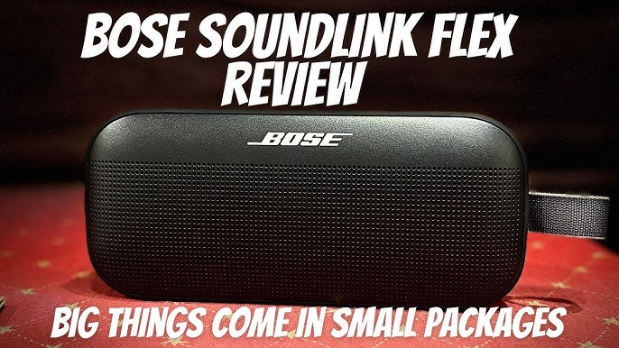 Bose SoundLink Flex review: A Bluetooth speaker with striking looks,  pleasing sonics