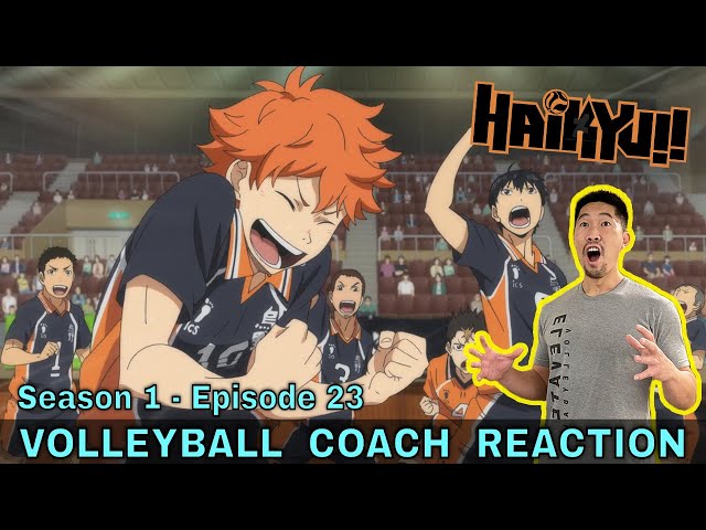 Volleyball Coach Reacts to HAIKYUU S4 E4 - Hyakuzawa gets coached by Hinata  