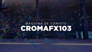 Máquina De Confete Com 5 Canos Croma Efekt Cromafx103