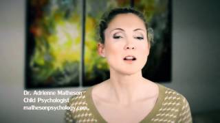 What is Trauma? Dr. Adrienne Matheson - Child Psychologist