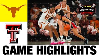 #5 Texas vs Texas Tech Highlights | NCAA Women's Basketball | 2024 College Basketball