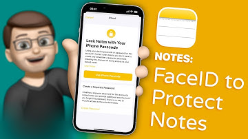 How to Lock a Specific Note with FaceID ⭐ iOS 16 Tips