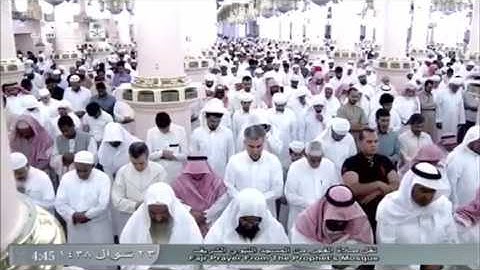 تلاوة لختام سورة المدثر للشيخ أحمد بن طالب بن حميد فجر الإثنين ٢٣-١٠-١٤٣٨هـ