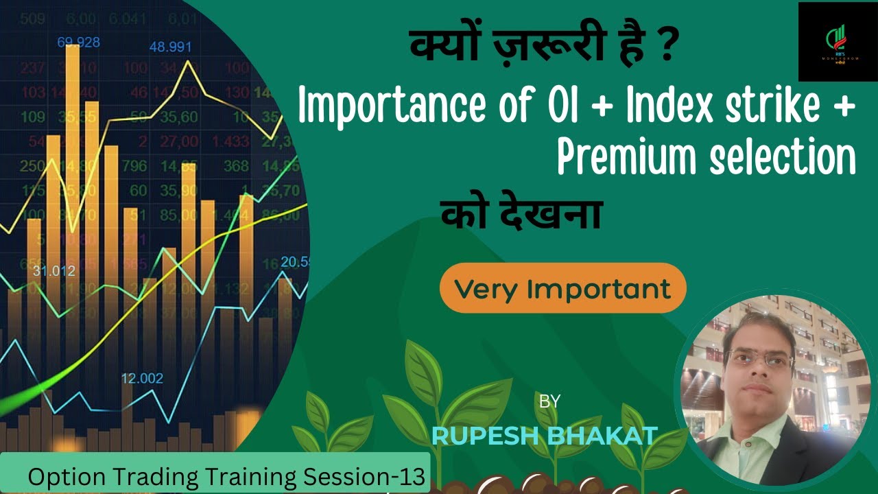 Importance of Open Interest(OI) + Index Strike Price + Premium Selection in Options Trading
