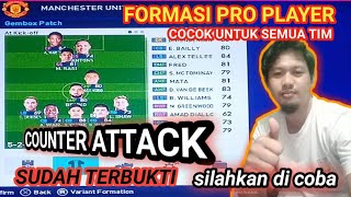 TERBUKTI AMPUH‼️Formasi pro player bertahan Dan menyerang Anti kalah Pes 2021-2023 ps3