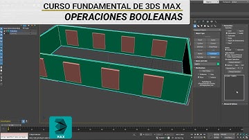 Curso 3DS Max Parte 28 - Operaciones Booleanas