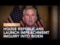House Republicans Launch Impeachment Inquiry Into Biden | The View