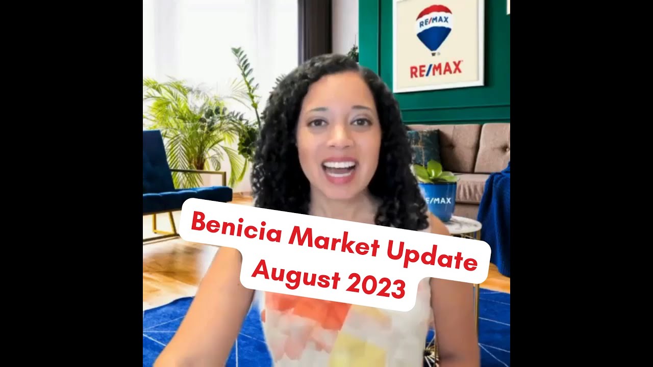 Benicia Monthly Market Update August 2023 YouTube