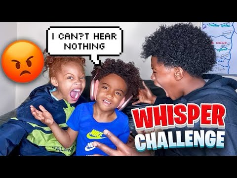 Little BROTHER CAN’T hear his SIBLINGS ON PURPOSE!! 😡😡😡@JojoRedd33 @KINGCAY_