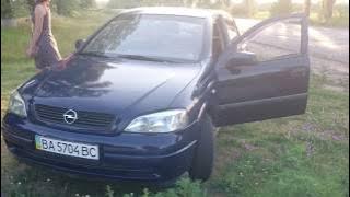 moj samochod na Ukrainie. opel astra g 1,6. benz/lpg