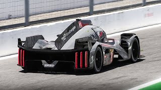 Peugeot 9X8 LMH (Le Mans Hypercar) Raw Sounds from its Racing Debut at Monza Circuit!