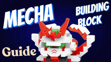 [Guide] Mecha Building block Tutorial W2304-04 #lego #gundam #brickstoy