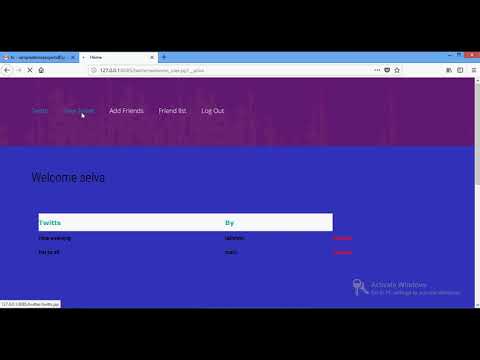 Twitter Social Network in Java