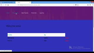 Twitter Social Network in Java