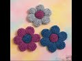 🌸Come Fare Fiori all'Uncinetto in Pochi Minuti! 🧶 Idea Creativa🌸