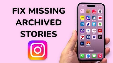 How To Fix Archived Stories Missing Or Not Working On Instagram