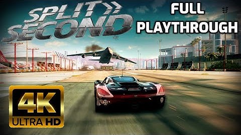 Split/Second | Full Playthrough Longplay 4K (PC)