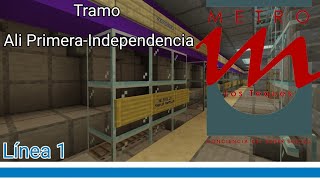 Descarga el metro de los Teques para Minecraft PE Ⓜ️🚇||Línea 2 Tramo Ali Primera-Independencia