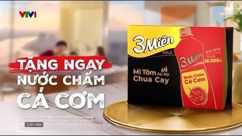 Quảng cáo mì 3 Miền Tôm chua cay đặc biệt (Tặng nước mắm cá cơm) (2024) | Minh Hằng
