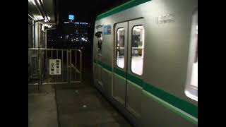 東京メトロ　千代田線用　16000系　入線発車特集