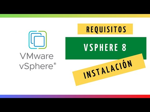 VMware vSphere 8 - DESCUBRE como INSTALAR #ESXi versión 8