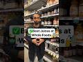 Best Juices to Buy at Whole Foods #juice #wholefoods #groceryshopping