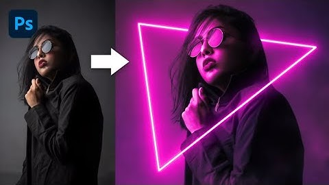 Neon Light Effect  In Photoshop cs6 Tutorial for easy