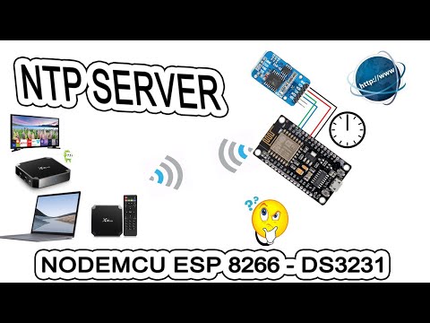 UDP NTP SERVER WITH DOMAIN NAME SERVER  WITHOUT INTERNET CONNECTION ARDUINO NODEMCU ESP8266