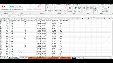 Descriptive Modelling Assignment Overview