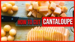 How to cut a cantaloupe like a pro | How to Peel a Cantaloupe