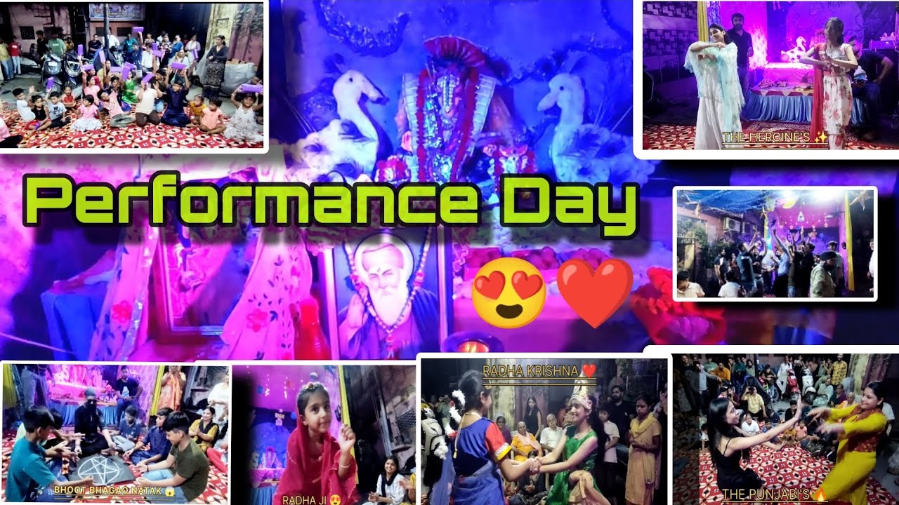 Happy Performance Day PERFORMANCE DAY | ISRO THEME | GANESH CHATURTHI | FAMILY TIME - YouTube