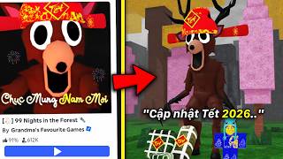 Mình Là Người VIỆT NAM ĐẦU TIÊN Chơi "Update TẾT" 99 Nights In The Forest..
