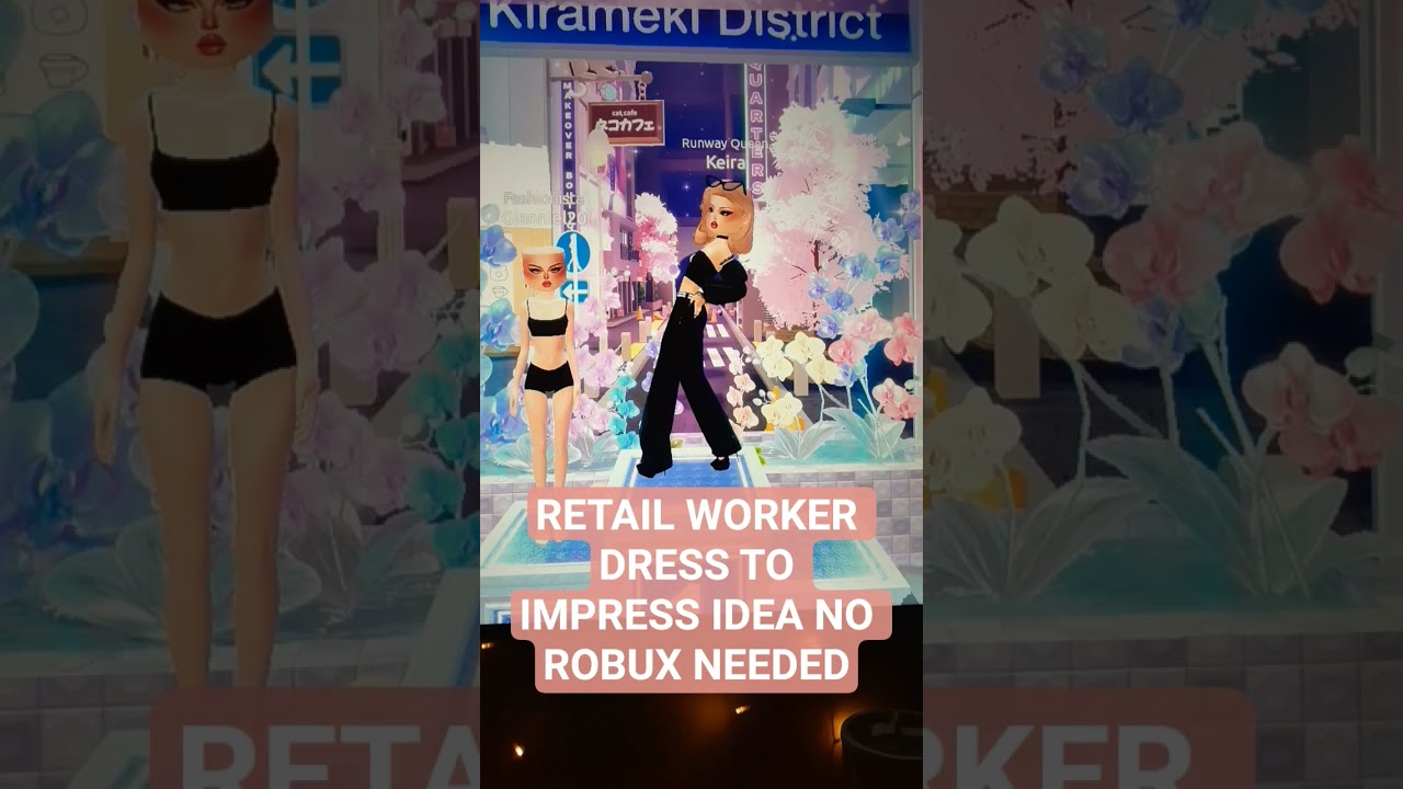 retail worker dress to impress Theme was "Retail Worker". Did I missunderstood something? :  r/DressToImpressRoblox