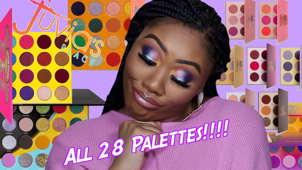 RANKING ALL MY JUVIAS PLACE PALETTES! | ASK WHITNEY