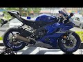 Yamaha YZF-R6 Icon blue