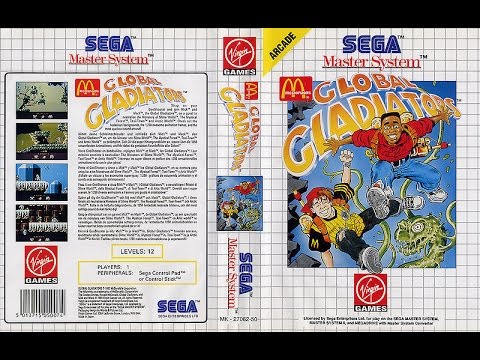 Global Gladiators sur Master System