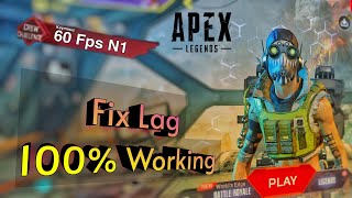 how to fix lag on Apex legend mobile | Apex legend mobile Fix lag 100% Working method screenshot 5