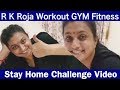 Rk roja workout gym fitness   stay home challenge  funnett