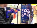 トイザらス キャンペーンでナーフのステッカーもらったンゴ＾＾紹介 ナフ太郎 I got a  NERF's sticker at TOYSRUS campaign in Japan. NERFTARO